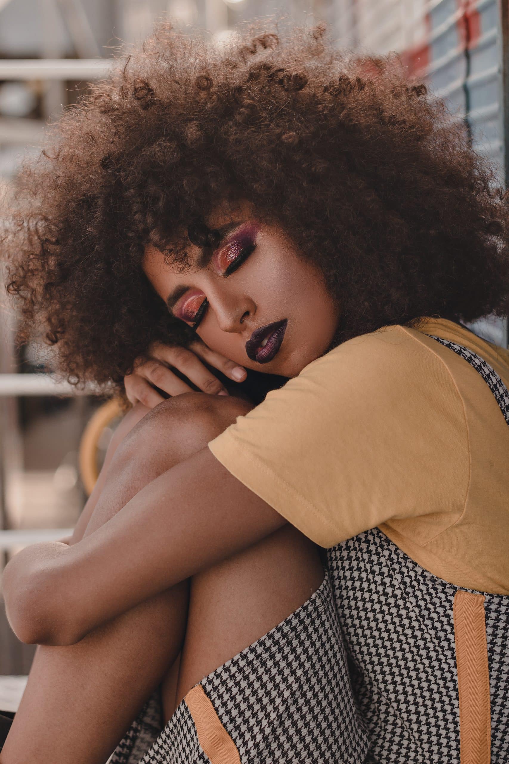 peau noire make up
