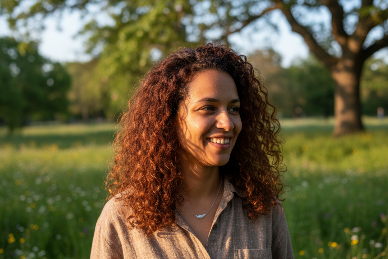 Cheveux colorés