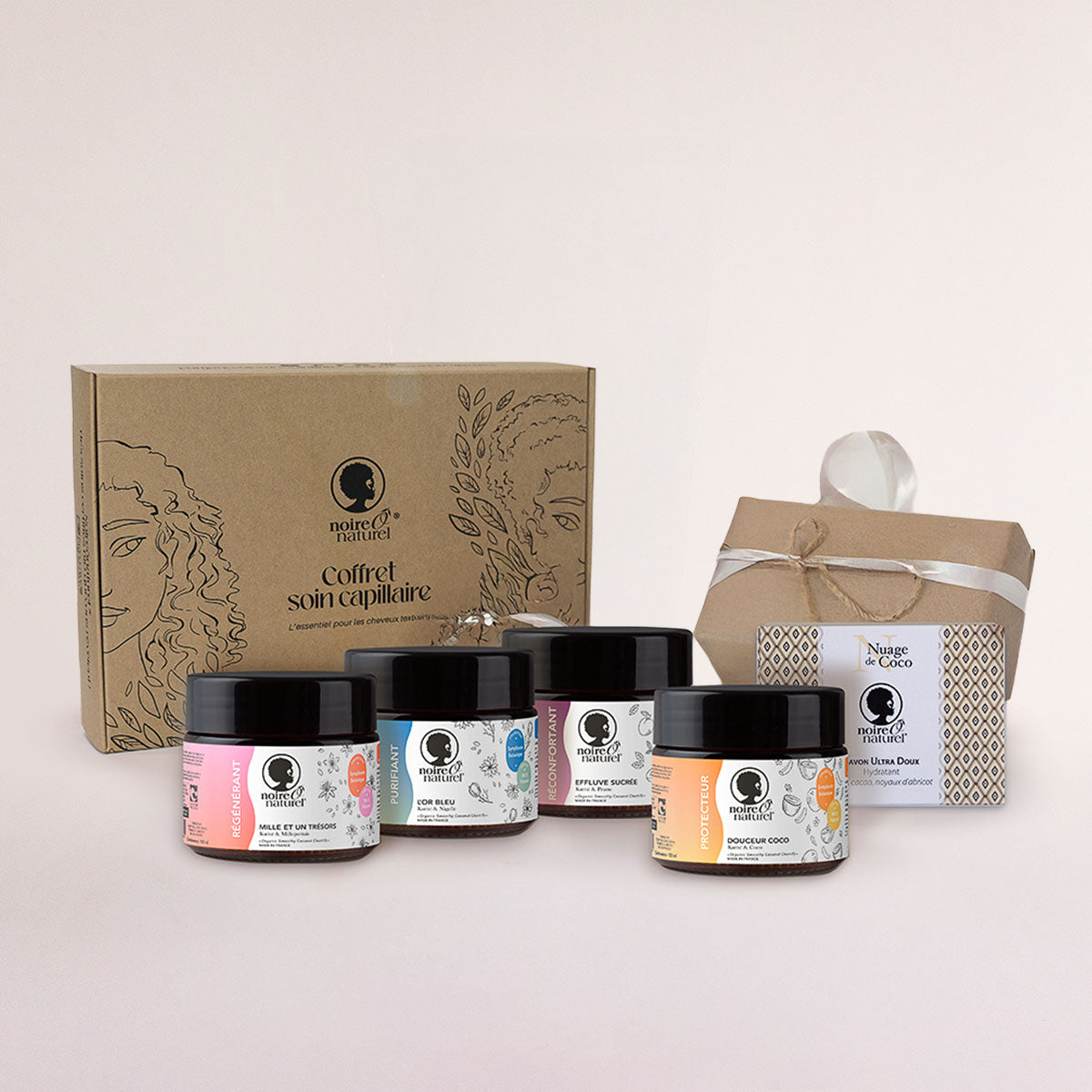 Coffret Symphonie Botanique : Chantilly précieuses naturelles pour le soin de la peau et des cheveux