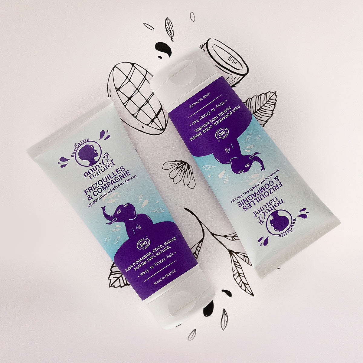Duo Shampooings FRIZOUILLES & CIE pour enfant