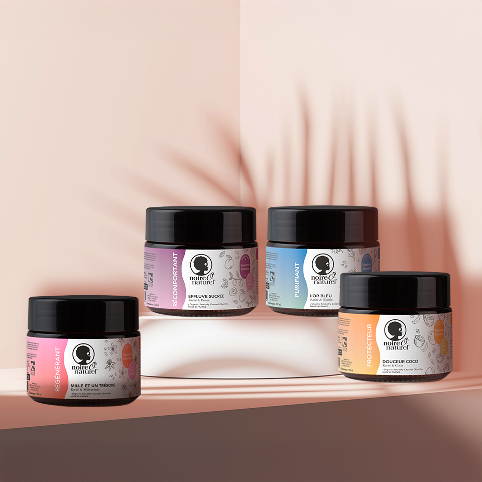 Coffret Symphonie Botanique : Chantilly précieuses naturelles pour le soin de la peau et des cheveux