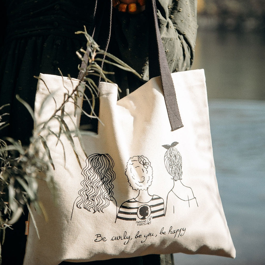 TOTE BAG Noireônaturel 100% Coton bio