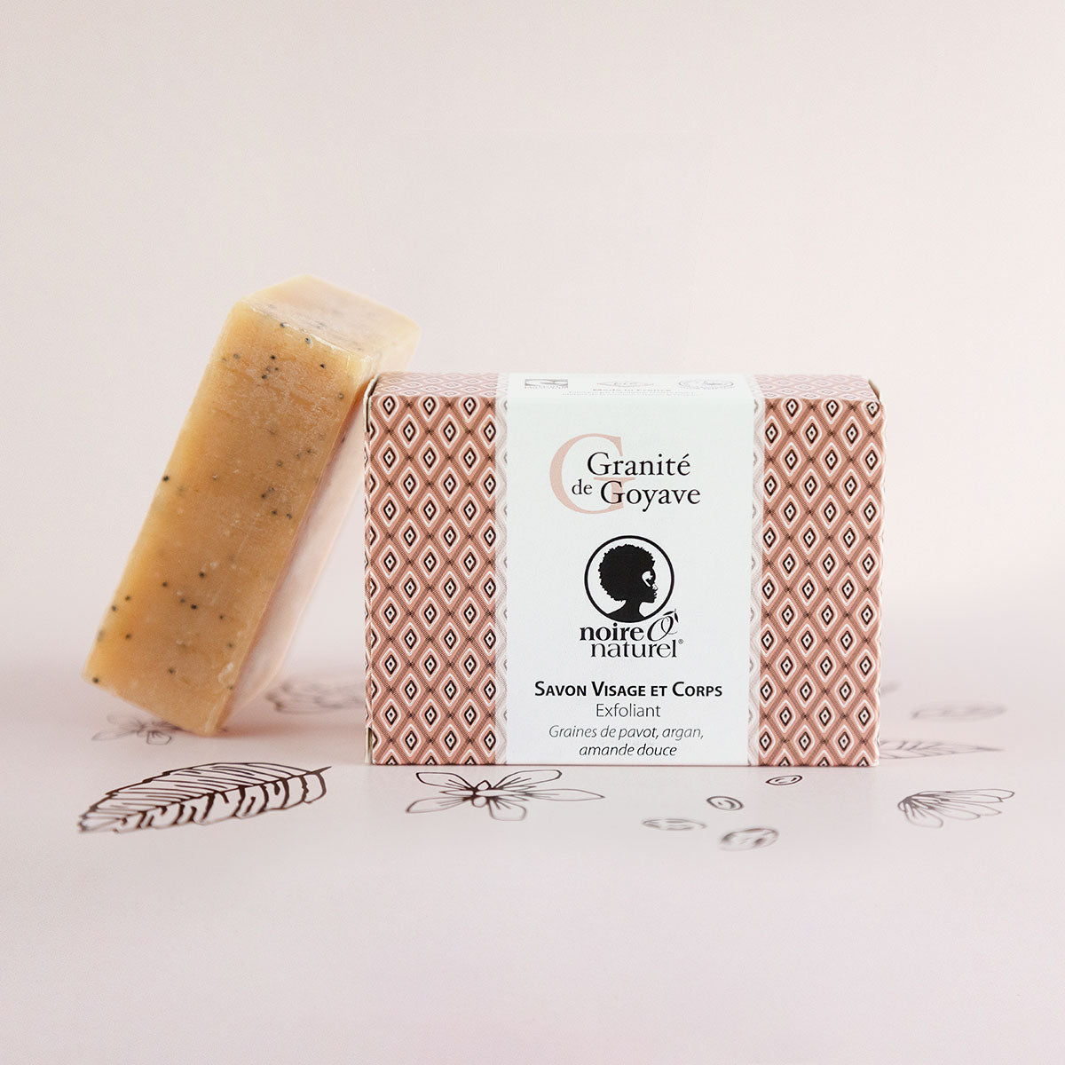 GRANITÉ DE GOYAVE - Organic Cold Processed Exfoliating Surgras Soap