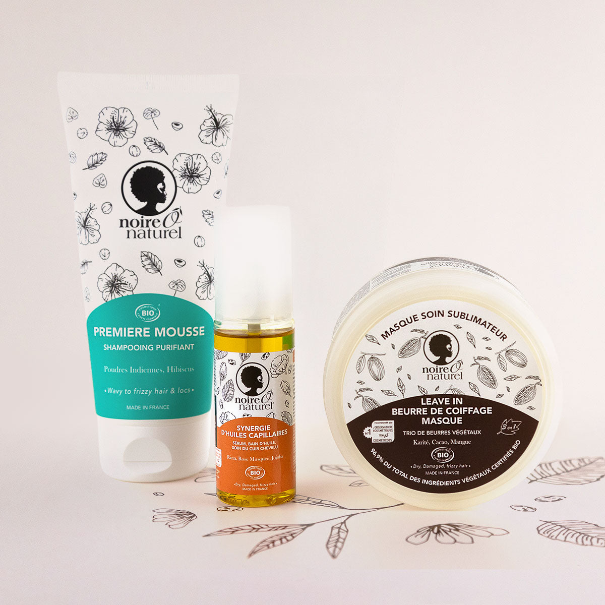 Kit Rituel Noireônaturel - Programme de soins complet