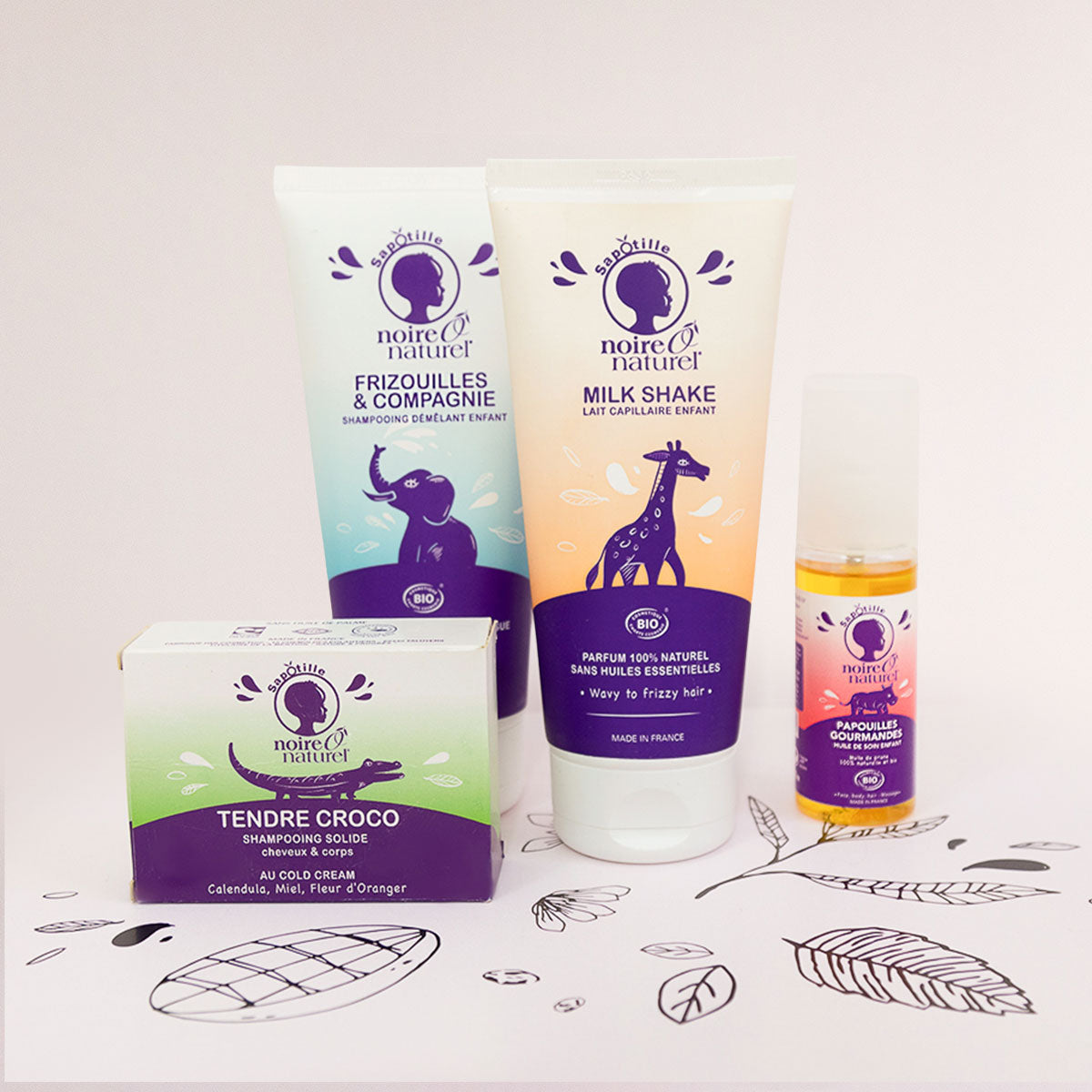 Kit Routine Enfant BIO Sapotille