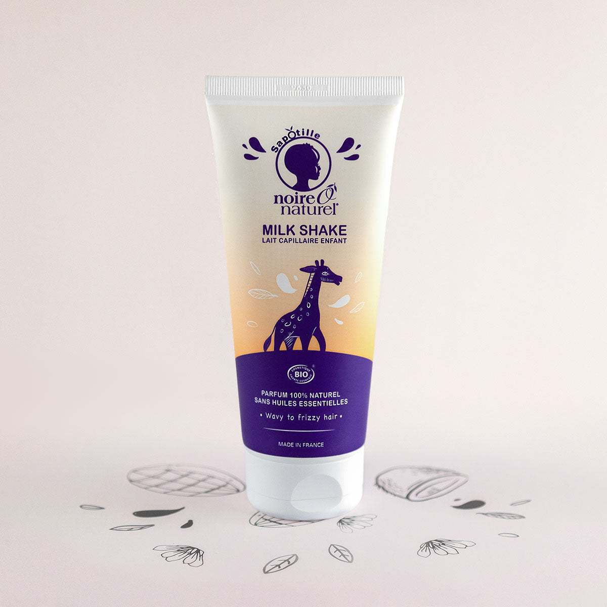 MILK SHAKE- Lait Capillaire Naturel Enfant  - Sans rinçage, Hydratant, Multifonction