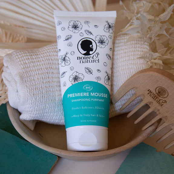 Purifying organic foaming shampoo | NOIREÔNATUREL
