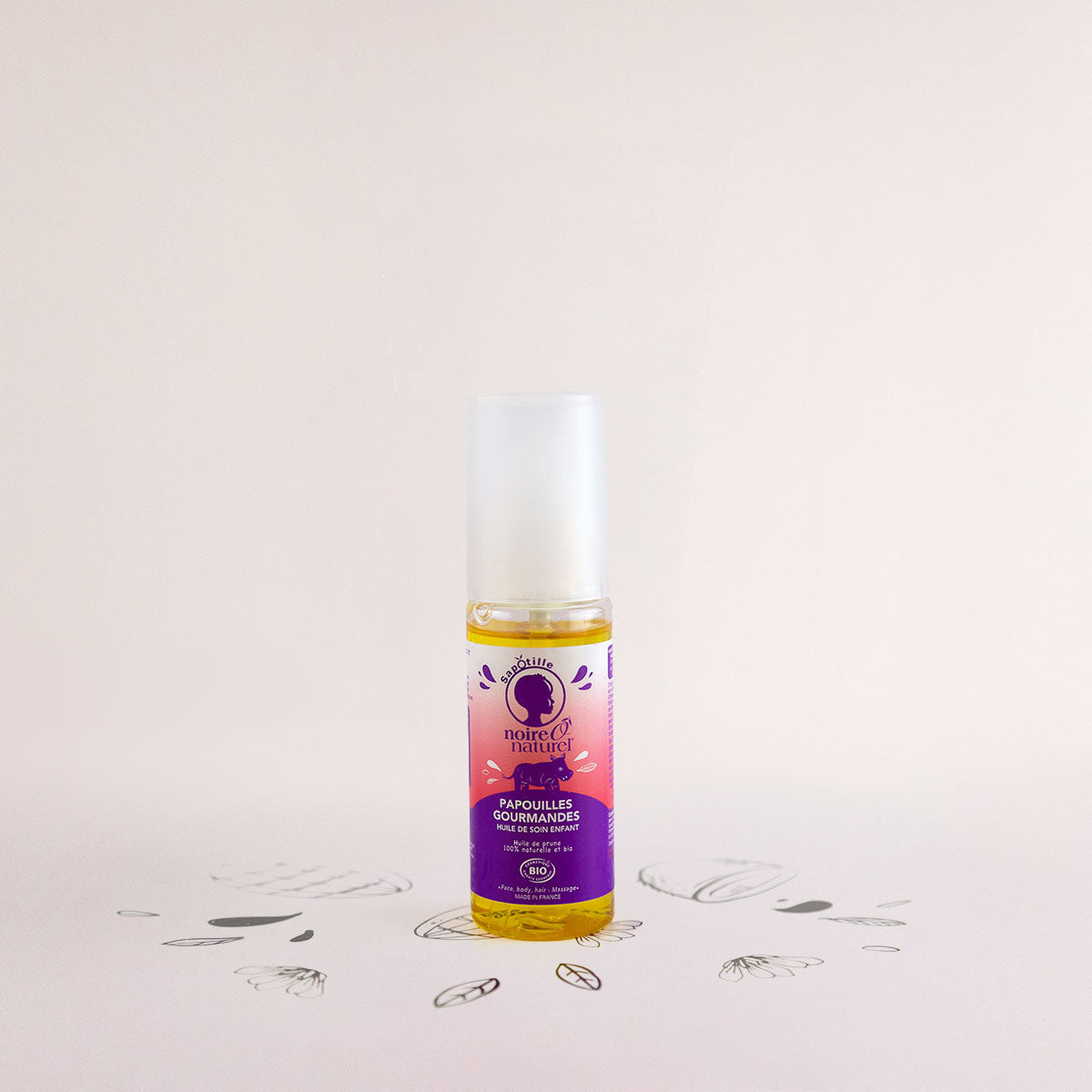 PAPOUILLES GOURMANDES - Huile multi soins BIO enfant 100% naturelle