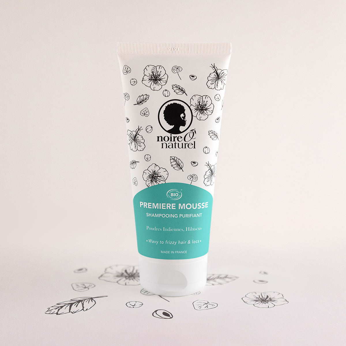PREMIÈRE MOUSSE — Shampooing purifiant poudres indiennes et hibiscus