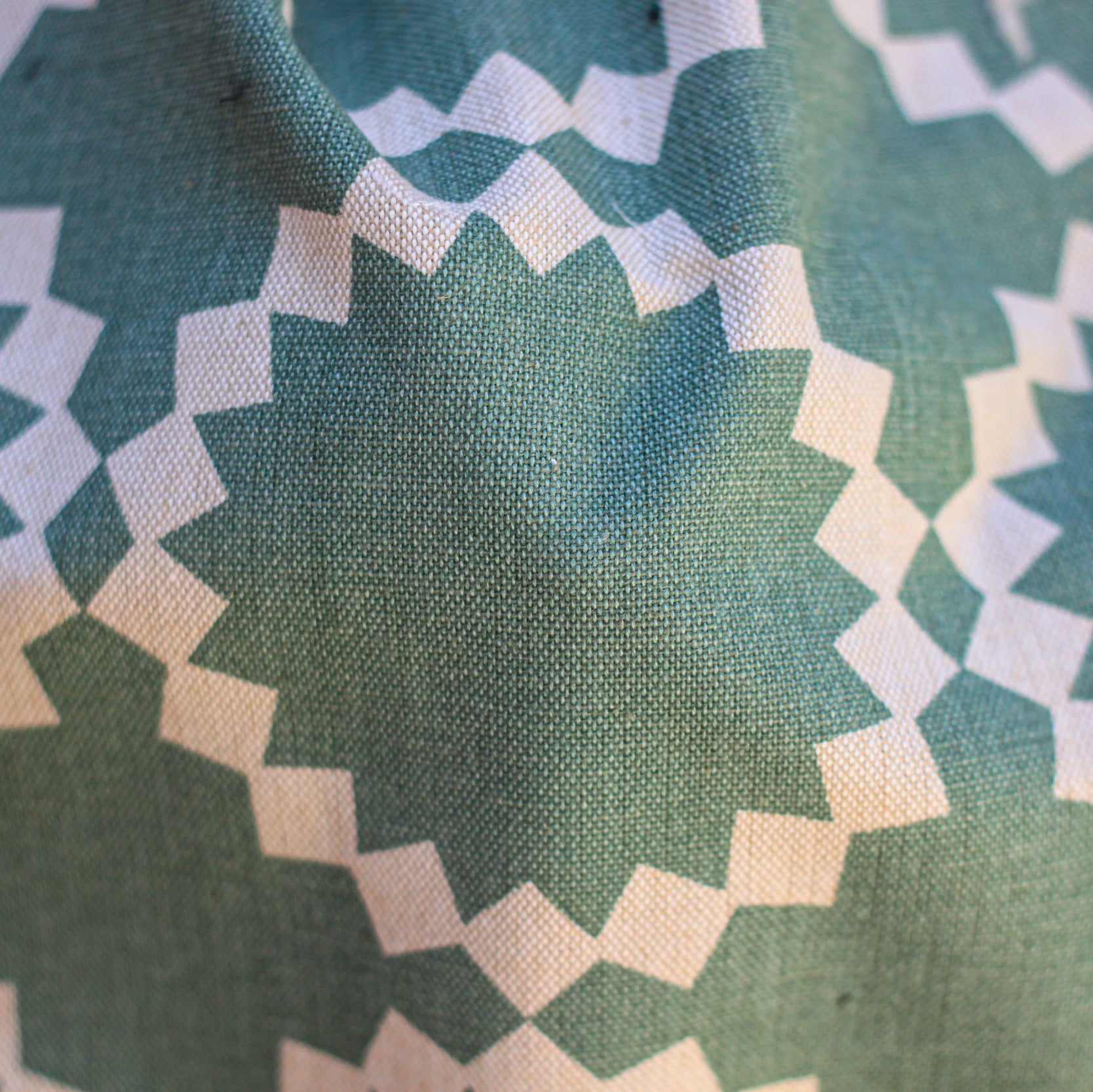 TOTE BAG BlackóNatural 100% Organic Cotton