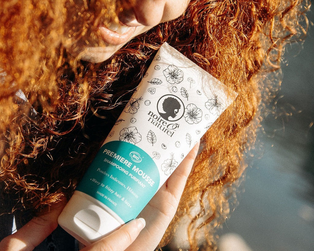 PREMIÈRE MOUSSE — Shampooing purifiant poudres indiennes et hibiscus