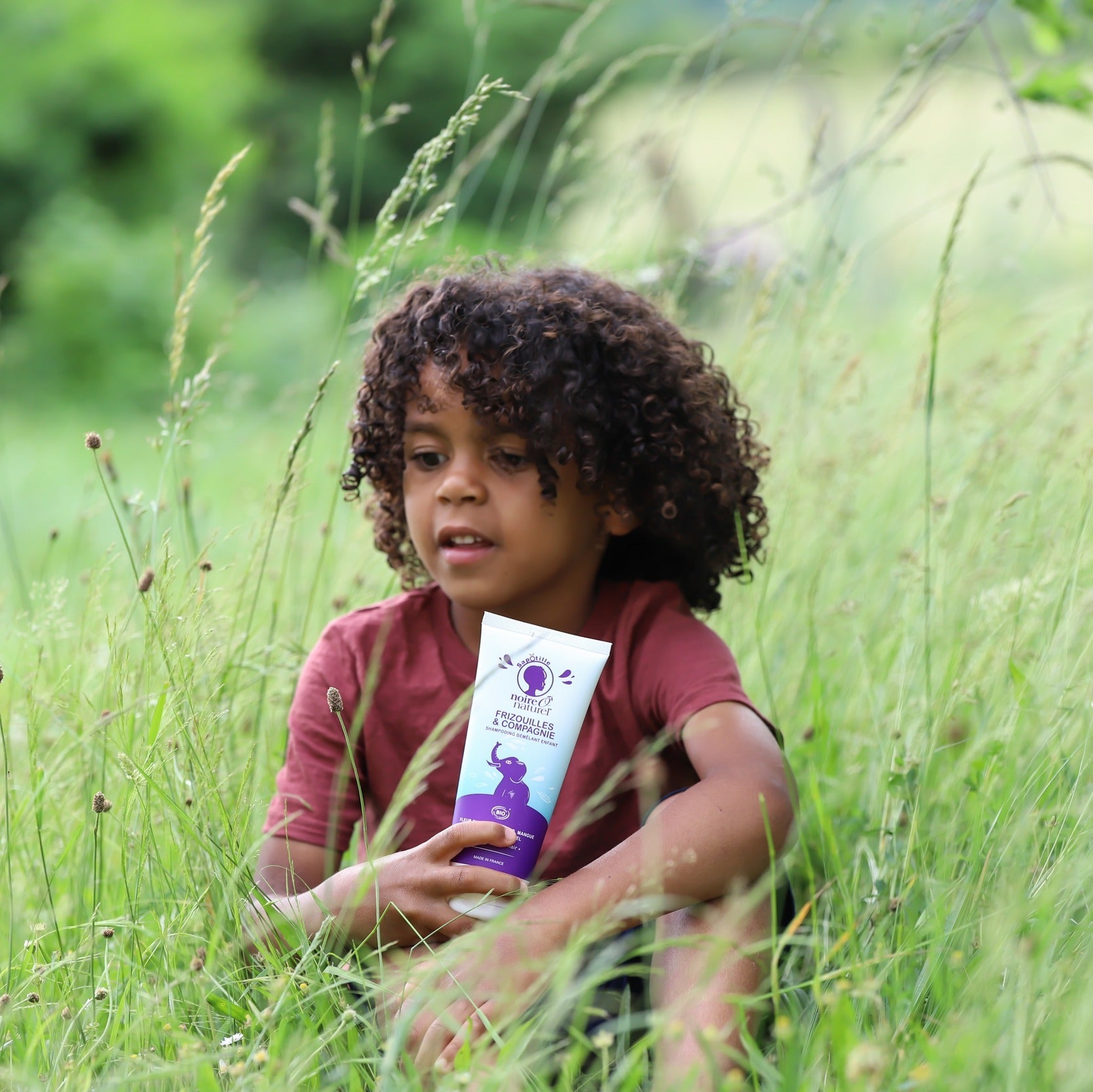 FRIZOUILLES & COMPAGNIES -  Shampooing Démêlant BIO pour Enfants