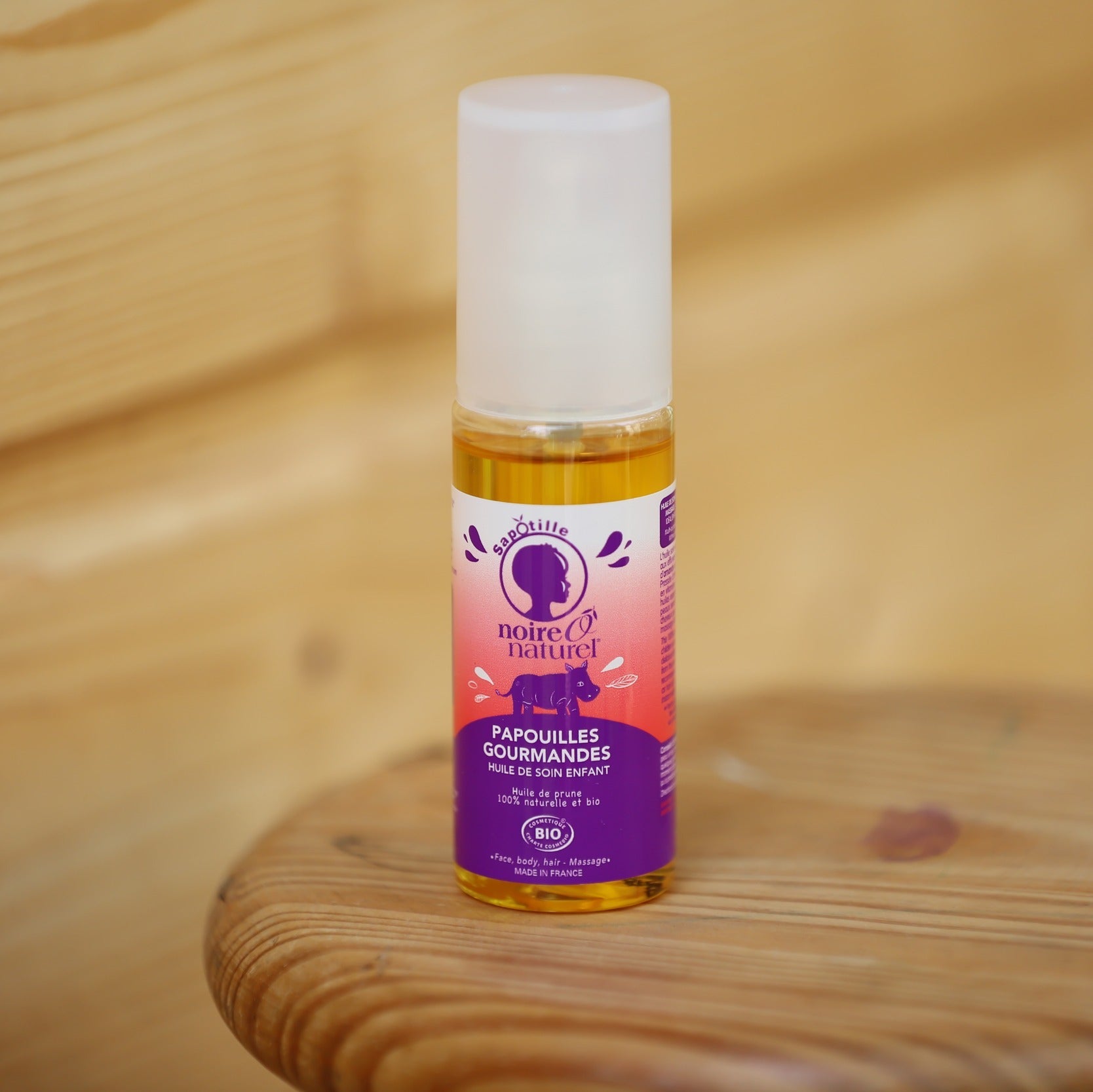 PAPOUILLES GOURMANDES - Huile multi soins BIO enfant 100% naturelle