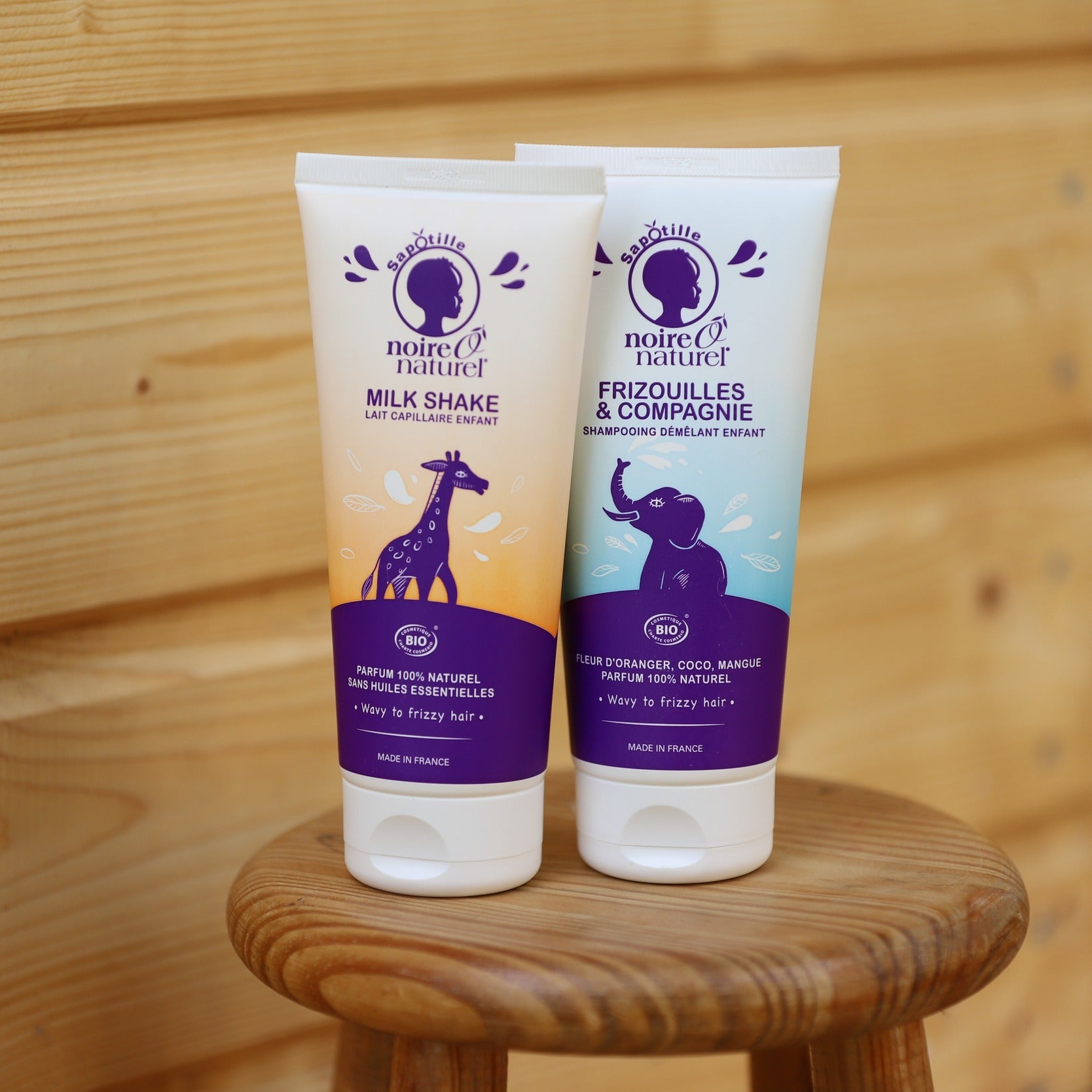 FRIZOUILLES & COMPAGNIES -  Shampooing Démêlant BIO pour Enfants