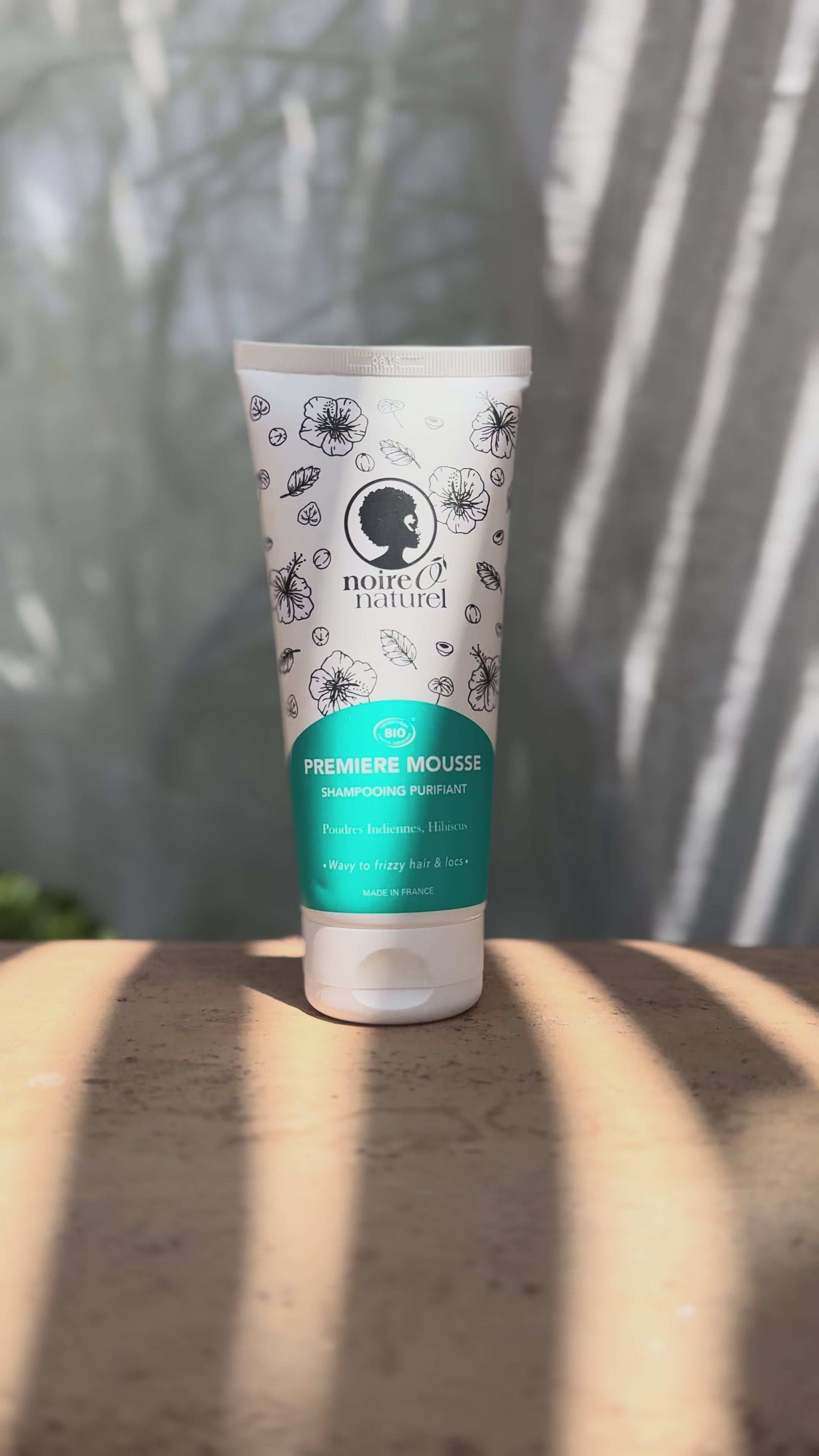 Purifying organic foaming shampoo | NOIREÔNATUREL