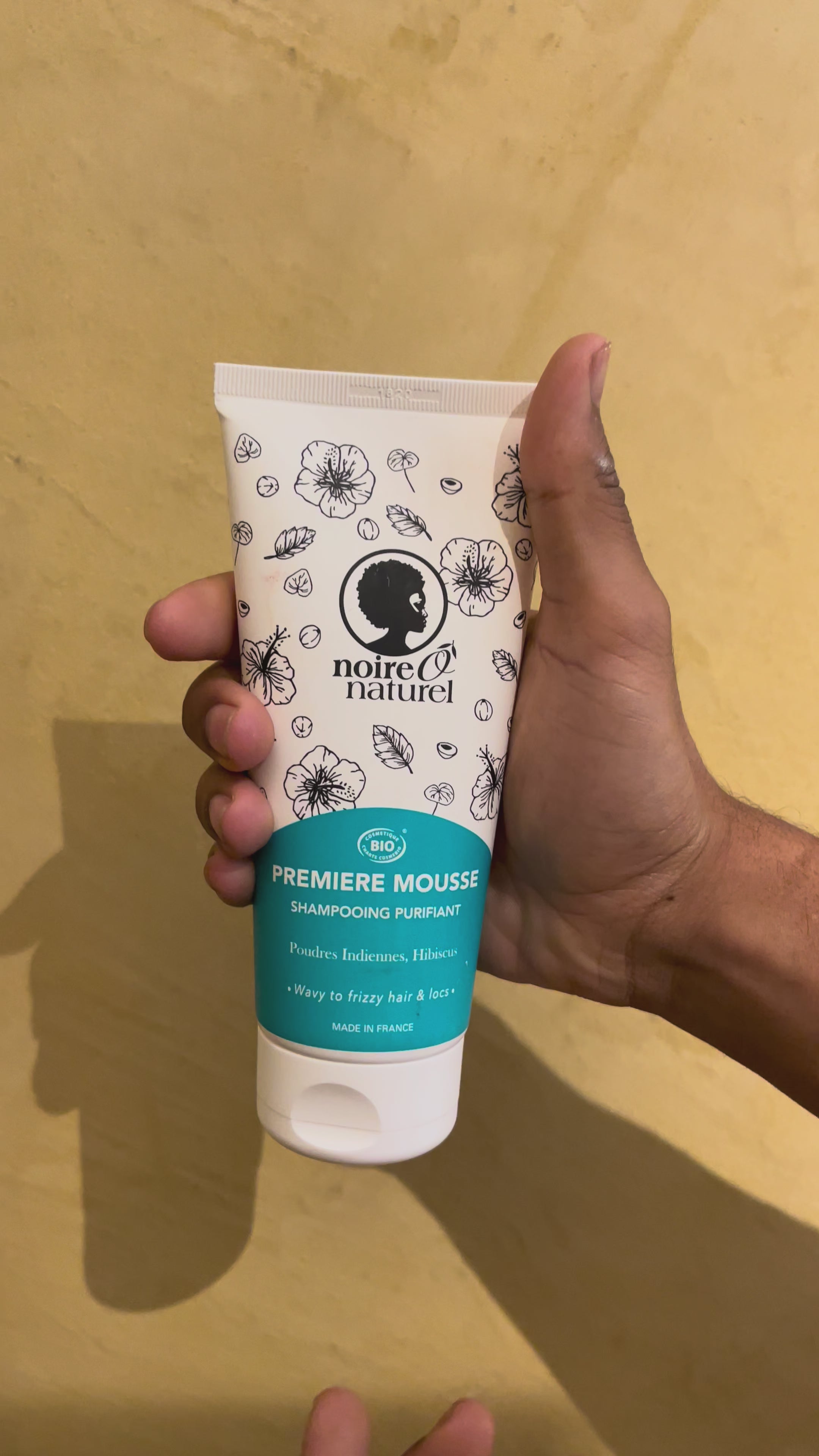 Purifying organic foaming shampoo | NOIREÔNATUREL